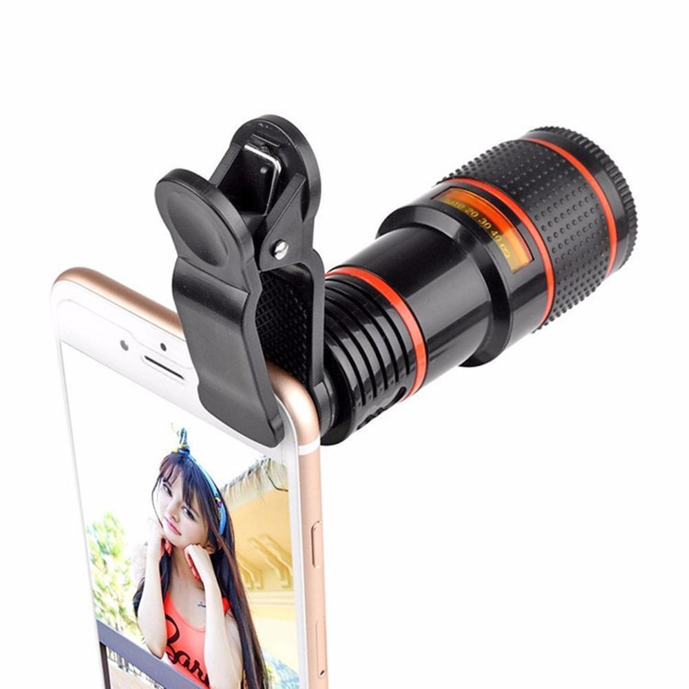 HD 8X Clip On Optical Zoom Telescope Camera Lens For Universal Mobile Cell Phone Buy Center