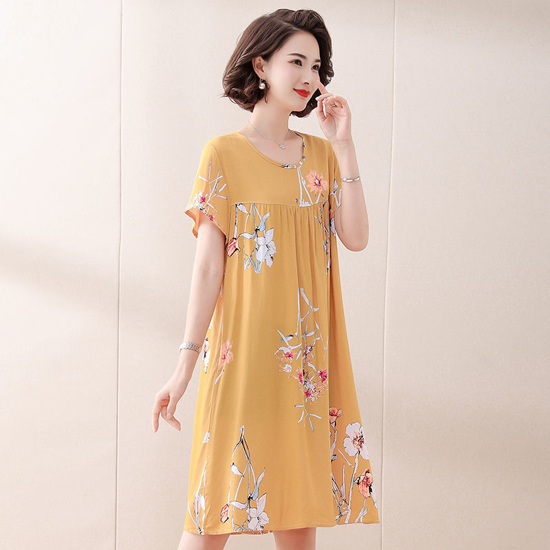 Summer Pajamas Plant Flower Dress Buy Center