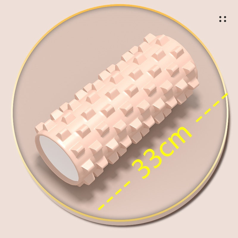 Just Arrived at Buy Center: Foam Roller EVA Hollow Foam Roller Thin Calf Fitness 33cm Pink Wolf Tooth