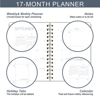 Newly Arrived at Buy Center: English 365 Day Coil Annual Calendar Student Plan Notebook