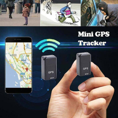 New at Buy Center: 1Pc Mini GF07 GPS Car Tracker Real Time Tracking Anti Theft Anti Lost Locator Strong Magnetic Mount SIM Message Positioner