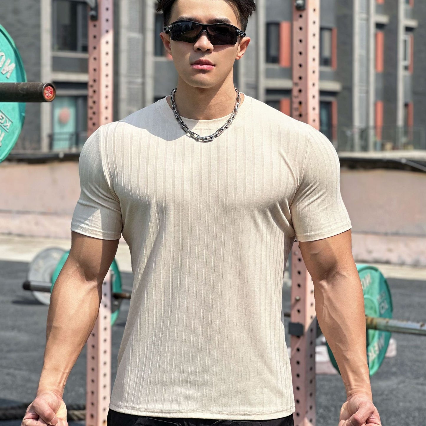 Men's Casual Sports Short Sleeve Loose