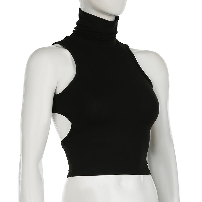 Fresh Arrivals at Buy Center: Women's Solid Color Backless Slim Fit Vest Top