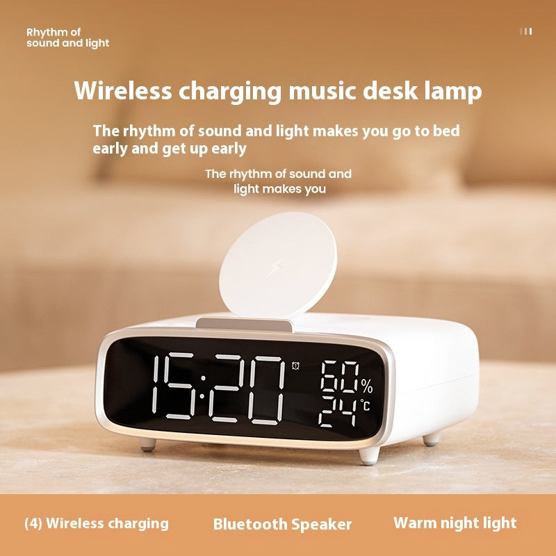 Fresh Arrivals at Buy Center: Bluetooth Speaker Wireless Charger Small Night Lamp