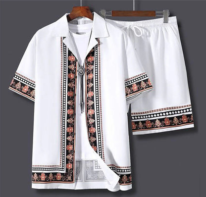 Hawaiian Shirt Shorts Suit Men Buy Center