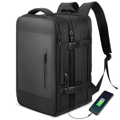 Fresh Arrivals at Buy Center: Scalable New Business Travel Large Capacity Computer Schoolbag Women 2319 Black Expansion