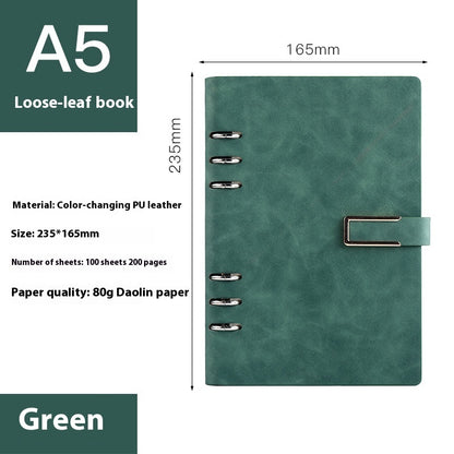 A5 Notebook Loose-leaf Removable Notepad Business Office Meeting Buy Center