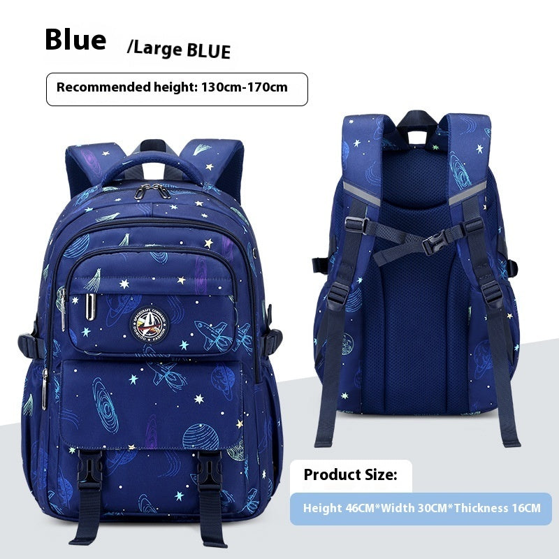 Primary School Student Starry Sky Leisure Schoolbag Junior High School Student Backpack