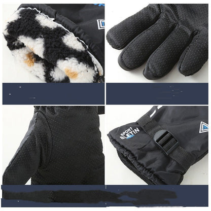 Gants d'hiver coupe-vent et de protection contre le froid pour hommes