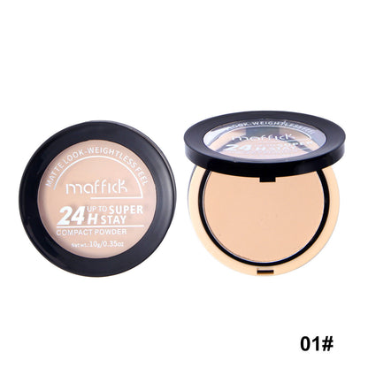 New Full English Compact Powder Concealer Repair 10g 01 Color