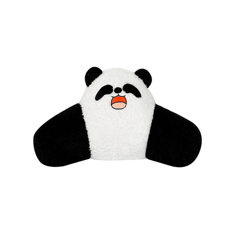 Hot New Items at Buy Center: Car Cushion Winter Plush Cute Cartoon Panda Car Saddle Cover 7 Style