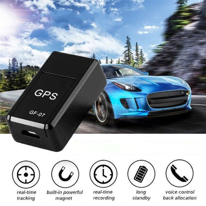 New at Buy Center: 1Pc Mini GF07 GPS Car Tracker Real Time Tracking Anti Theft Anti Lost Locator Strong Magnetic Mount SIM Message Positioner