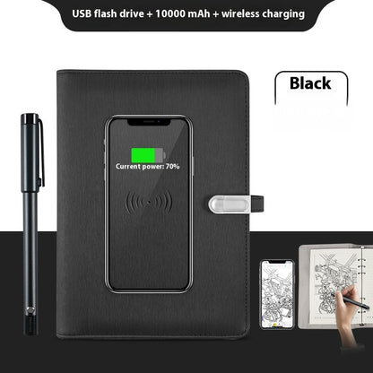 Just Arrived at Buy Center: Handwriting Paper Screen Synchronization Smart Fingerprint Lock Notebook A5 Color20