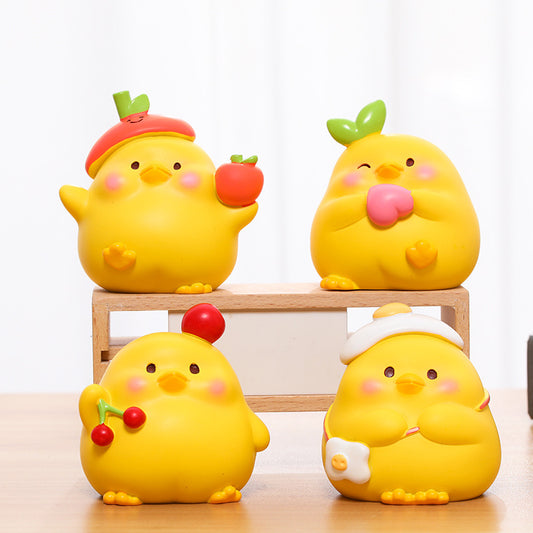 Fresh Arrivals at Buy Center: Chick Animal Resin Craft Table Decorations Furnishings Ornaments