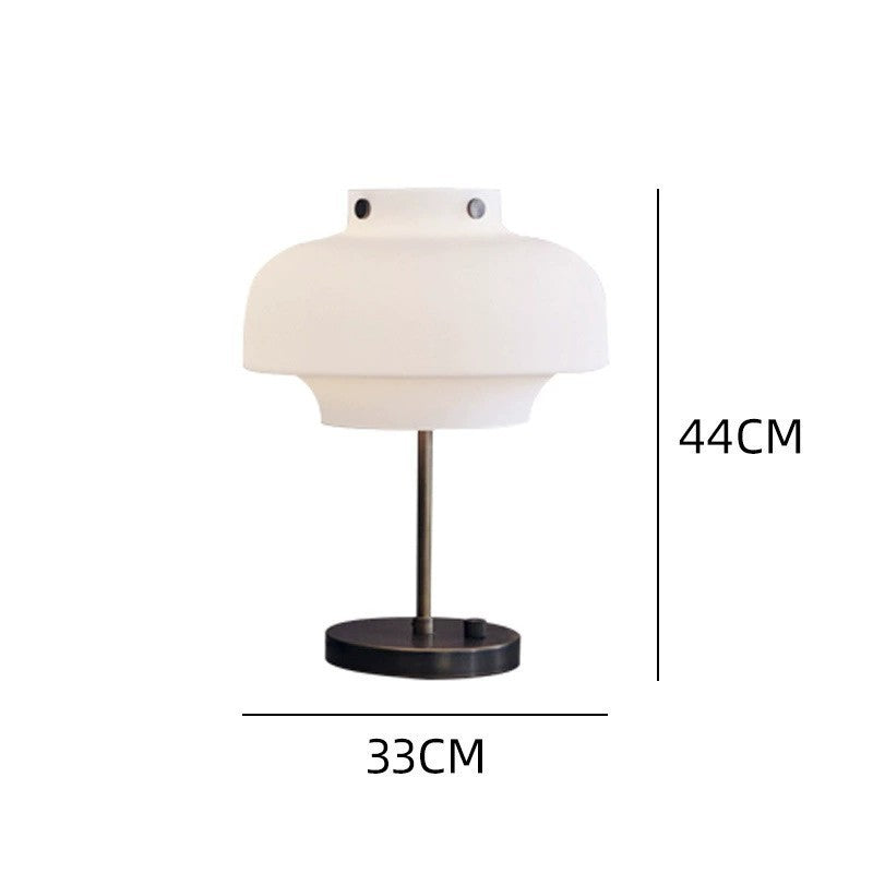 Just Arrived at Buy Center: Nordic Cozy Bedroom Bedside Glass Lamp