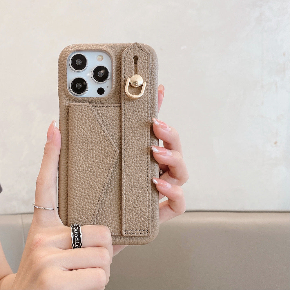 Fresh on the Scene at Buy Center: Wallet Card Holder Phone Case Mobile Protective Light Brown