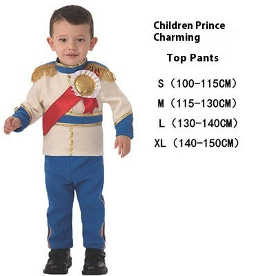 Fresh Arrivals at Buy Center: Halloween Children's Prince Charming Dress Set Blue