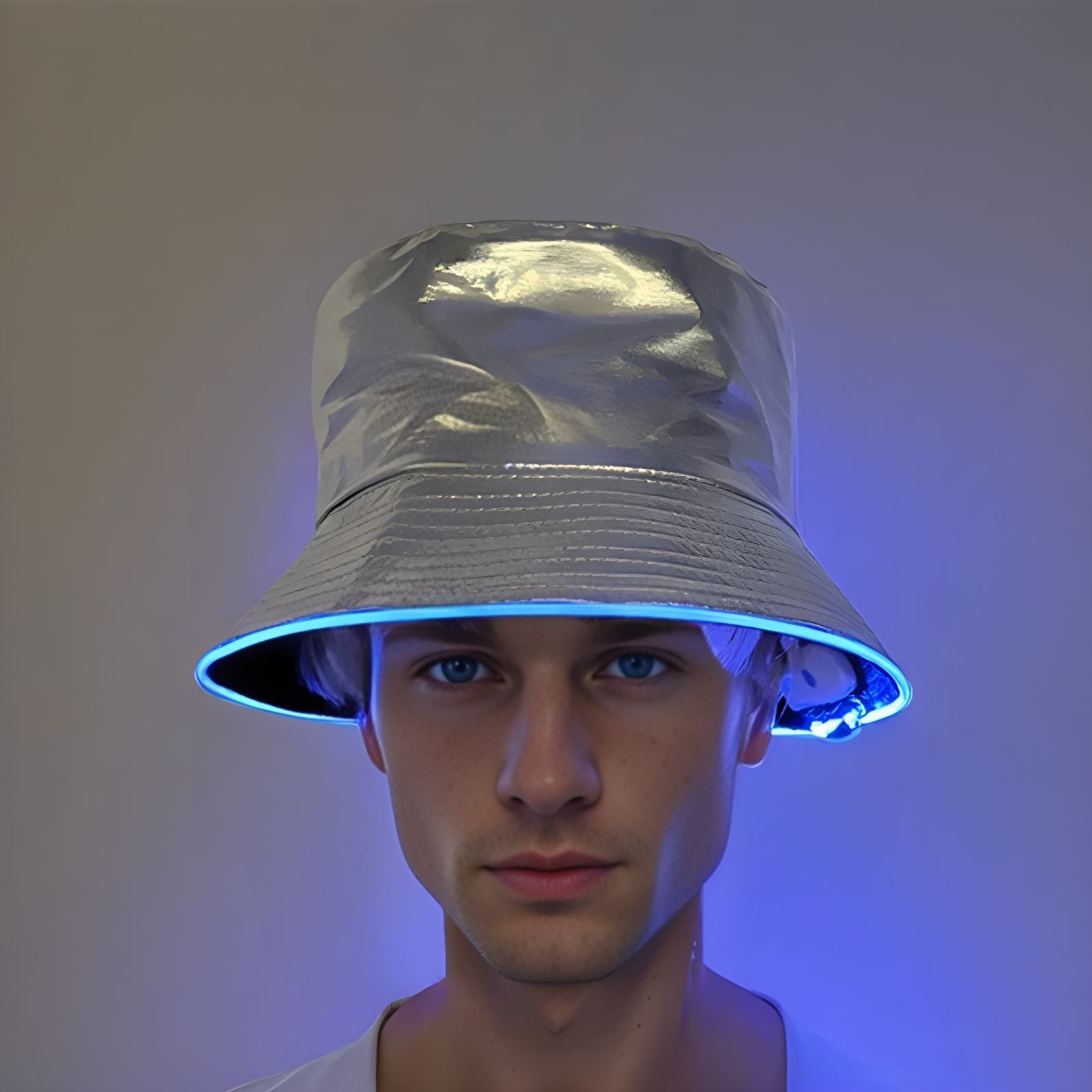 Bar Disco Glowing Bucket Hat Halloween Party LED Light | Women's Clothing-Accessories-Woman Hats | Buy Center