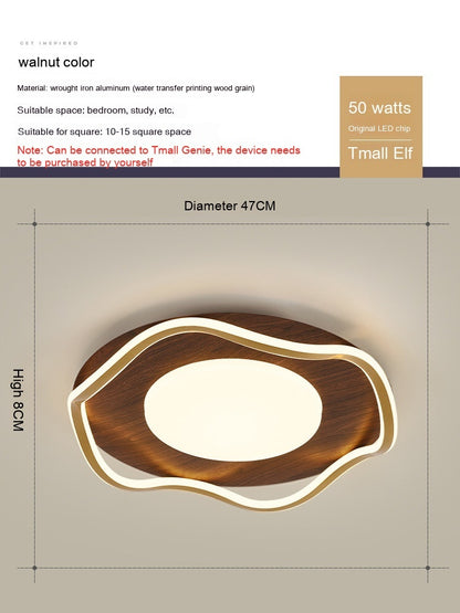 New at Buy Center: Log Bedroom Ceiling Lamp Modern Minimalist Type A 47CM