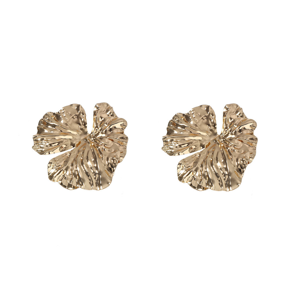 Buy Center Hot Pick-Fashion Exaggerated Large Flower Ear Studs Design Sense