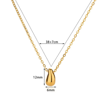 Simple Fashion In Europe And America Stainless Steel Necklace And Pendant