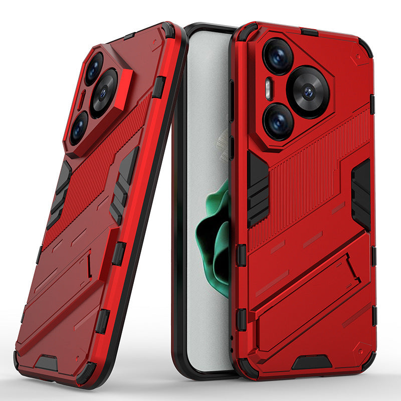 Newly Arrived at Buy Center: Punk Armor Bracket Phone Case Red