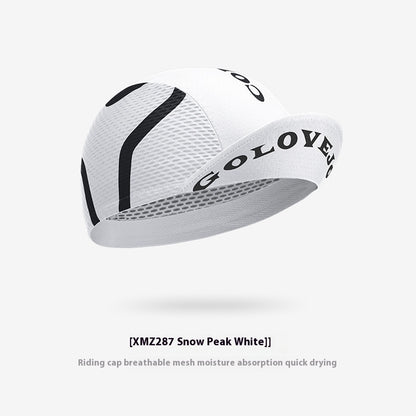 Just Arrived at Buy Center: Cycling Small Hat Summer Road Bike Sun Protection Helmet Liner Sun-proof And Breathable XMZ287 Snow Peak White