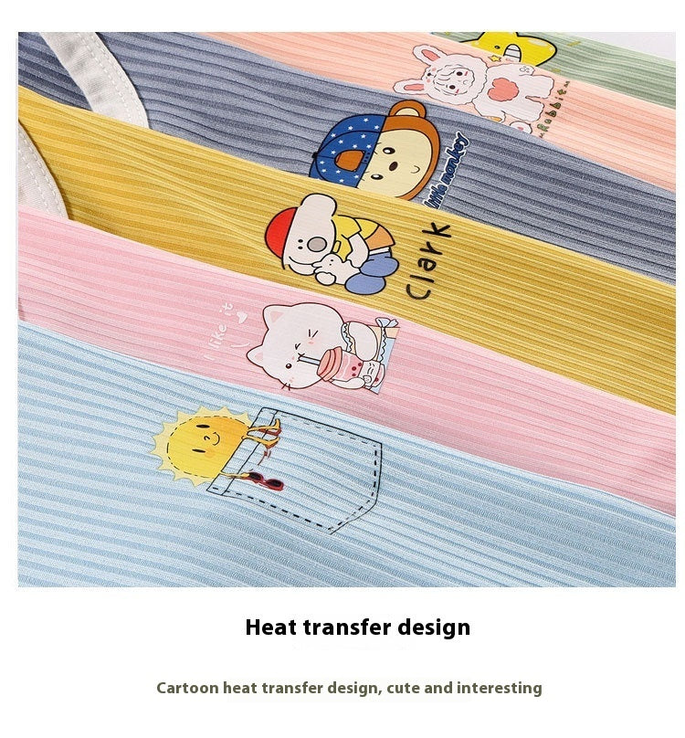 Fresh Arrivals at Buy Center: Children's Quick Drying Clothes Vest Suit Summer Ice Silk