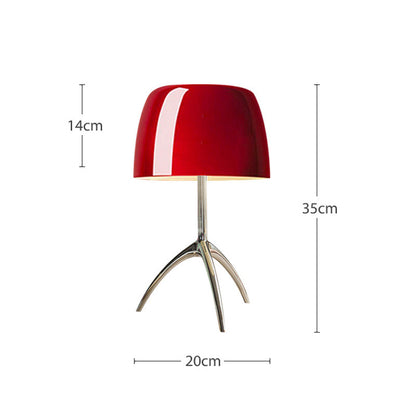 Just Arrived at Buy Center: Copper Table Lamp Middle Ancient House Retro Designer Lamps Small Red Cover