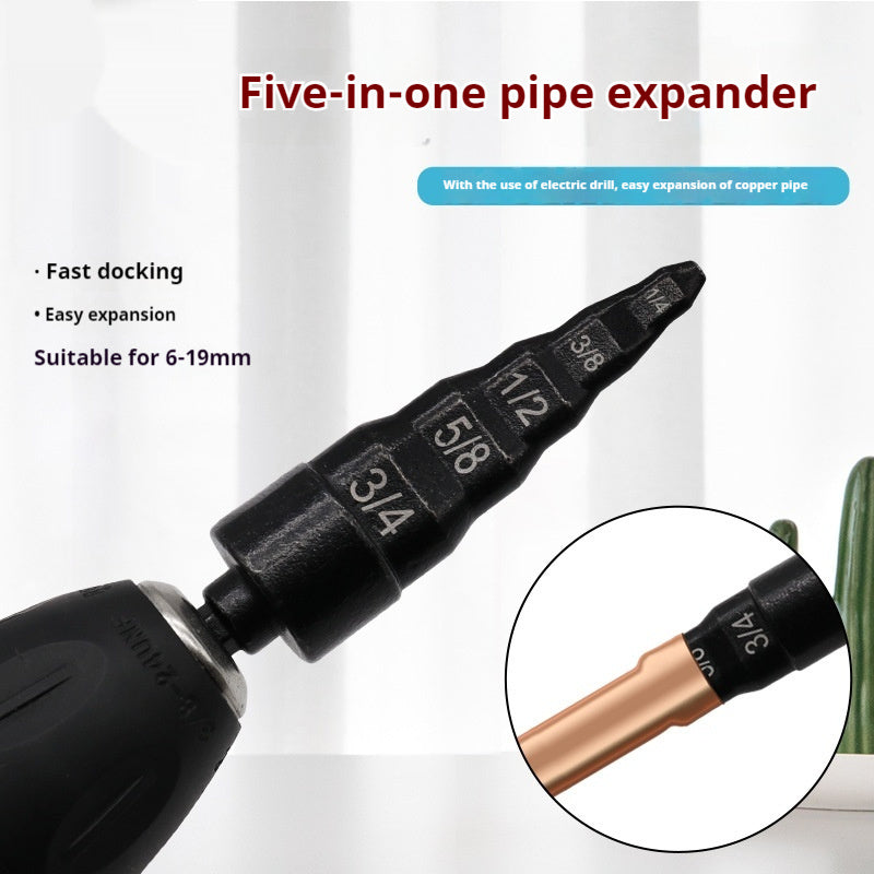 Fresh Arrivals at Buy Center: Air Conditioning Installation And Maintenance Casing Roller 6-19mm Tower Five-in-one Electric Hand Drill Steel Pipe Reamer