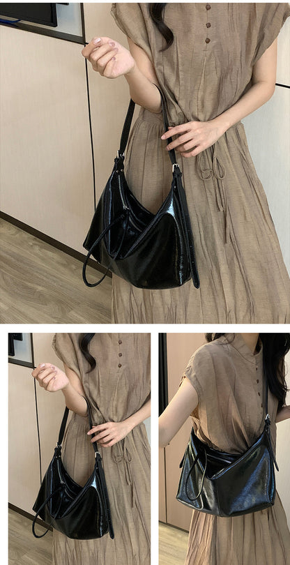 Fresh on the Scene at Buy Center: Simple First Layer Cowhide Bag Women