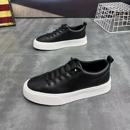 Zapatos deportivos y de ocio minimalistas de corte bajo para hombre