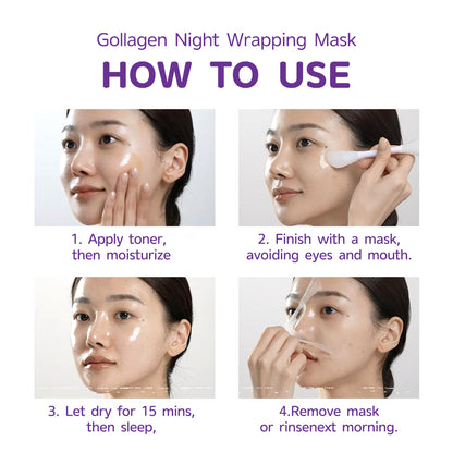 Buy Center Handpicked- Collagen NightWrapping Mask- SLEEP, SHED, AND GLOW