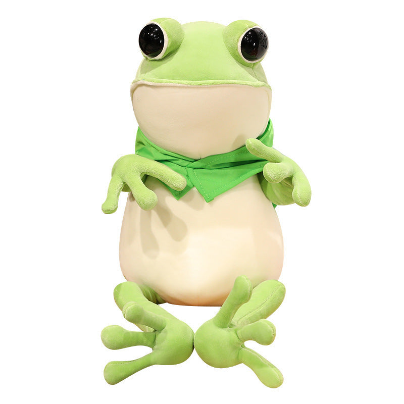 Fresh on the Scene at Buy Center: Creative Cloak Frog Doll Pillow Plush Toy