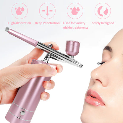 Fresh Arrivals at Buy Center: Oxygen Injection Instrument Water Injection Beauty Instrument Nano Spray Facial Skin Rejuvenation Spray Gun