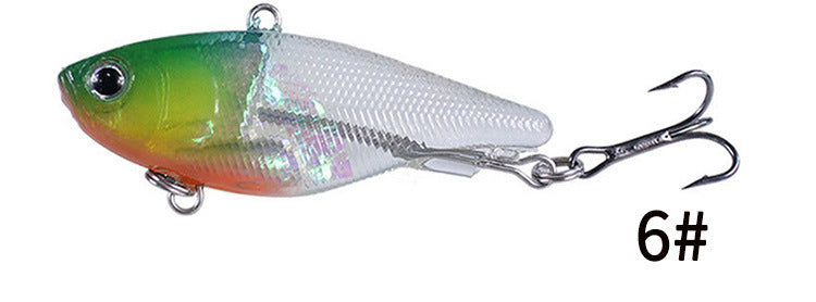 Lead-coated Soft VIB Lure Sea Fishing Soft Glue Fish Style 6