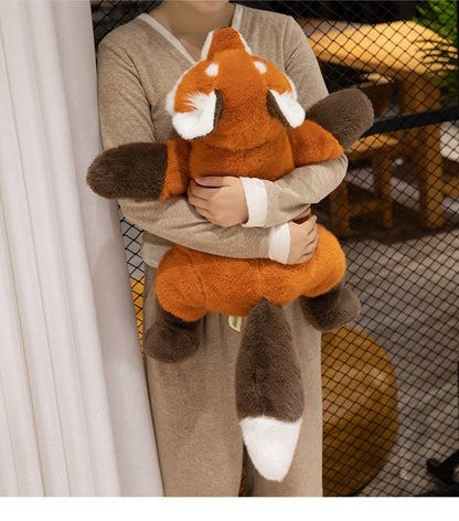 Fresh Arrivals at Buy Center: New Lying Fox Lesser Panda Plush Toy