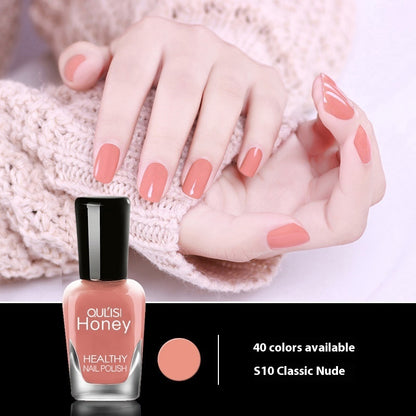 Just Arrived at Buy Center: Water-based Peelable Tearable Nail Polish 8ml 10 Classic Nude 8ml