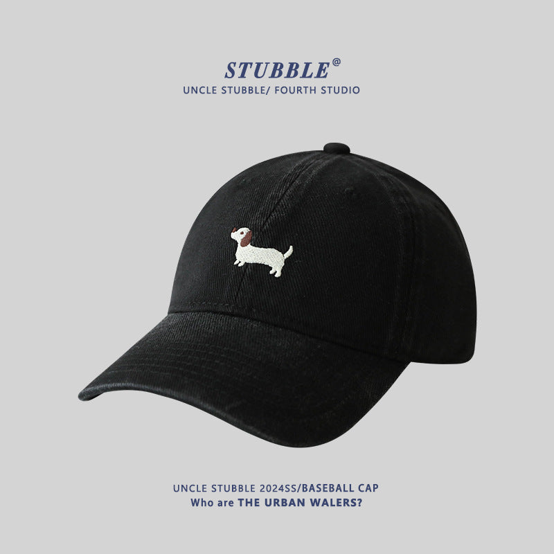 All-match Wide Brim Face-looking Small Peak Cap Hat Buy Center