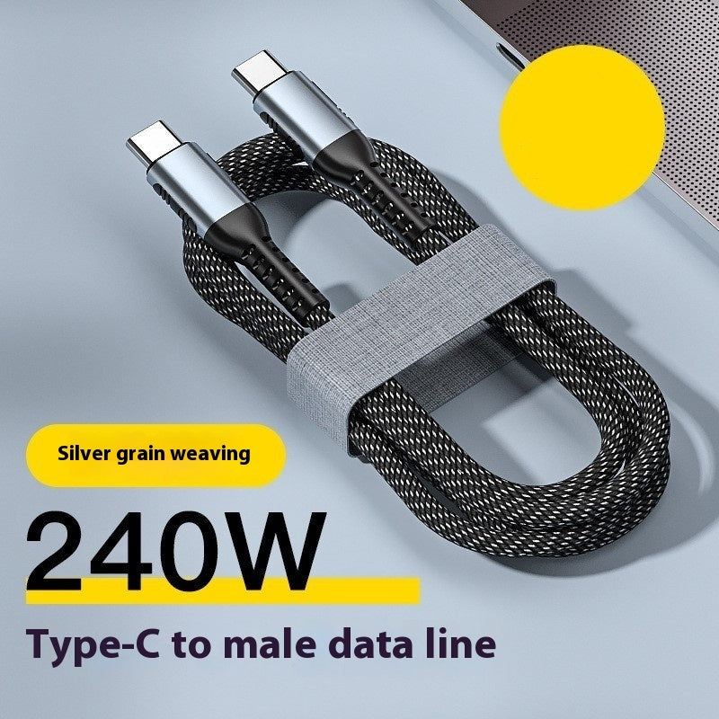 Buy Center Exclusive Offer-PD Fast Charge 240W Data Cable Weaving