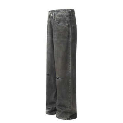 Newly Released at Buy Center: Fashion Beggar Dirty Pants Men's Jeans