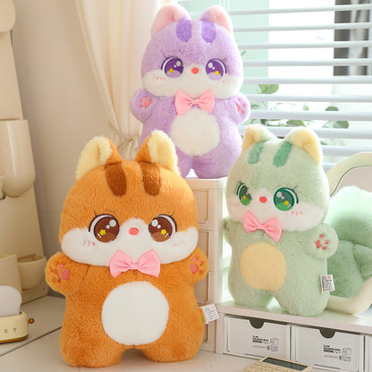 Newly Released at Buy Center: Colorful Cat Doll Pillow Comfort Pillow Plush Toy