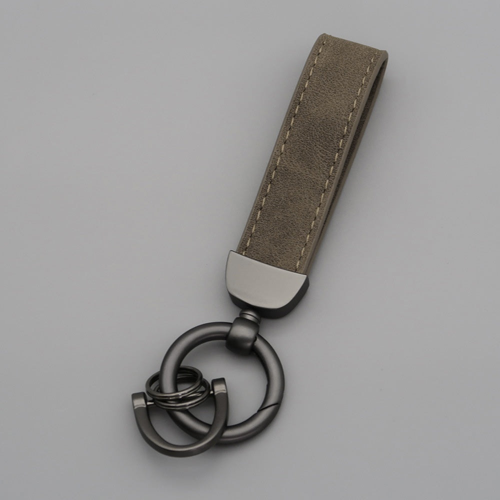 Suede Car Hardware Anti-lost Keychain Buy Center