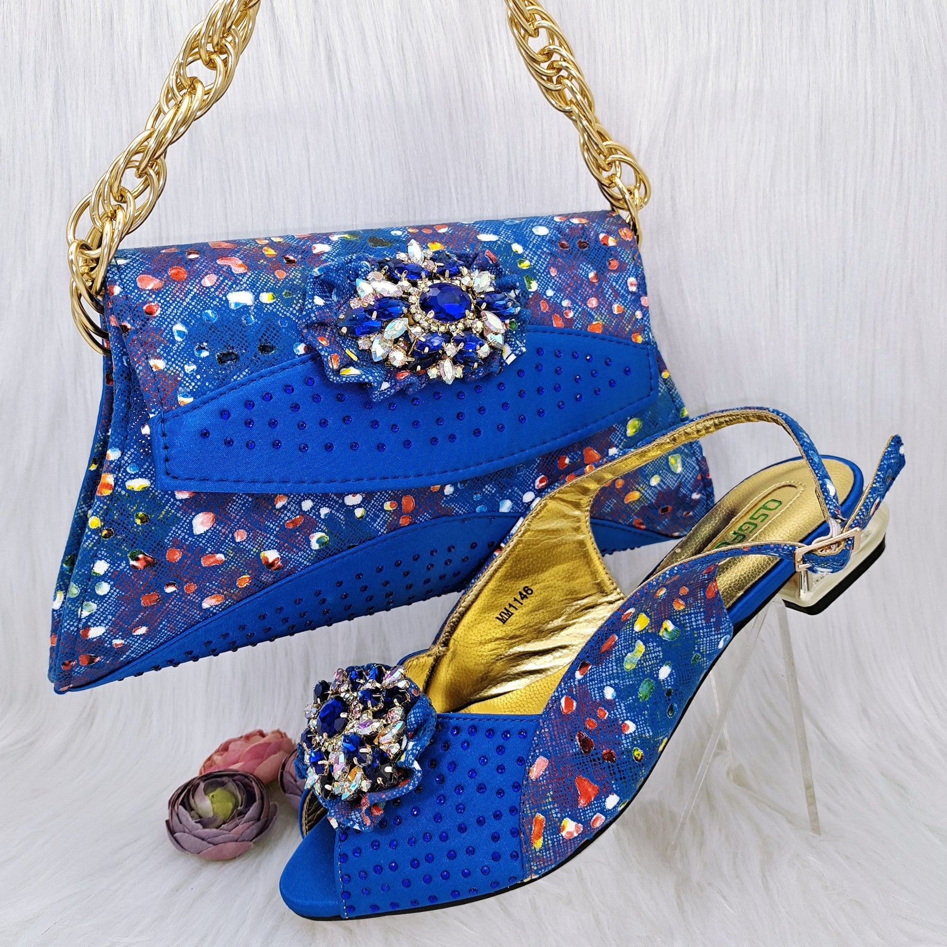 Mixed Color Flower Rhinestone Accessories Shoe Bag Low Heel Suit | Toys, Kids & Babies2 | Buy Center