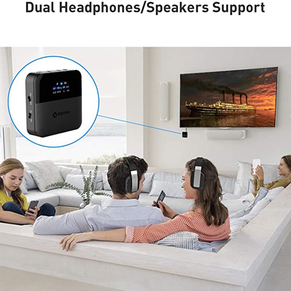 Just Arrived at Buy Center: Two-in-one B20 Bluetooth Adapter Bluetooth Receiver