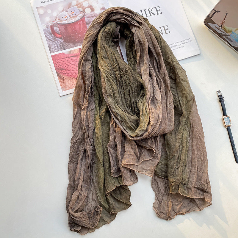 Retro Fashion Cotton And Linen Scarf For Women Buy Center