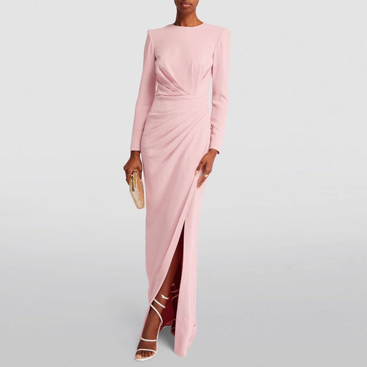 Textured Evening Dress For Women New Noble