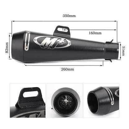 Newly Arrived at Buy Center: Motorcycle Modification Accessories Large Displacement M4 Exhaust Pipe Universal