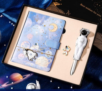 Fresh on the Scene at Buy Center: Galaxy Dream Coloring Page Notebook Cute Cartoon Astronaut 7style