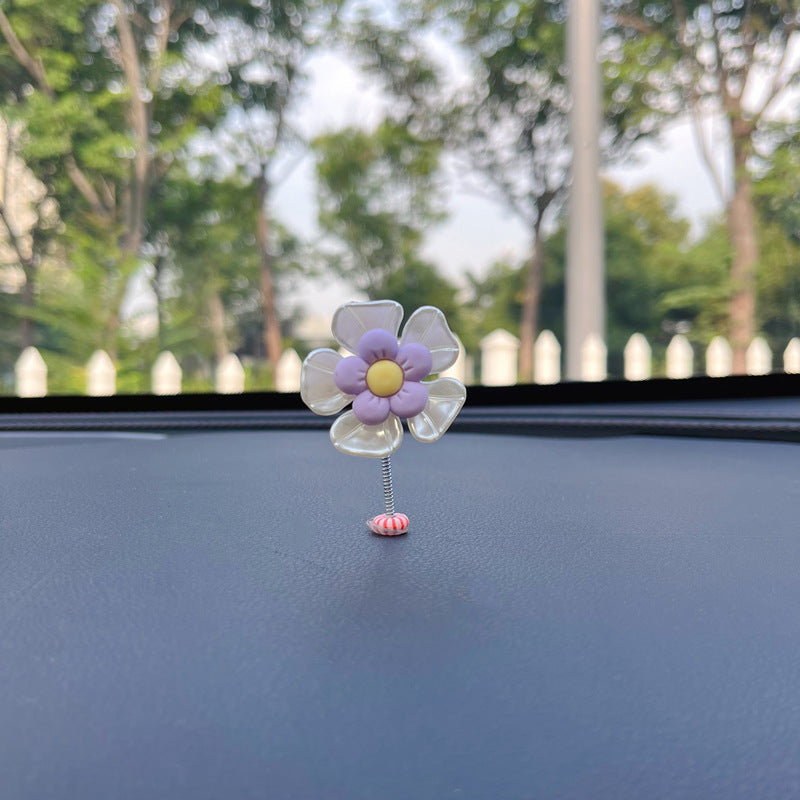 Just Arrived at Buy Center: Car Decoration Creative Cute Swing 50x35mm Purple